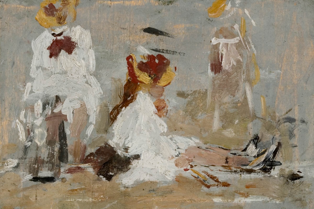Euge?ne BOUDIN (1824-1898), Sur la plage