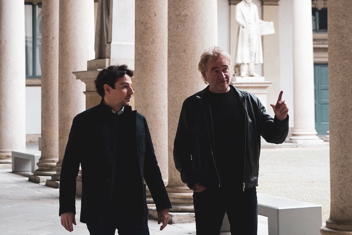 Luca Maffei con Antoine Lie, Milano Brera