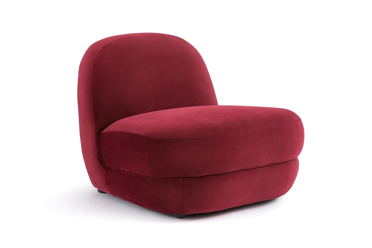 arredi cherry red, poltrona La Redoute Inte?rieurs