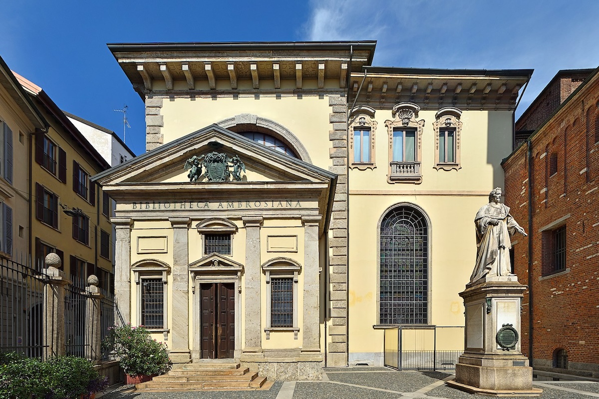 biblioteca ambrosiana milano