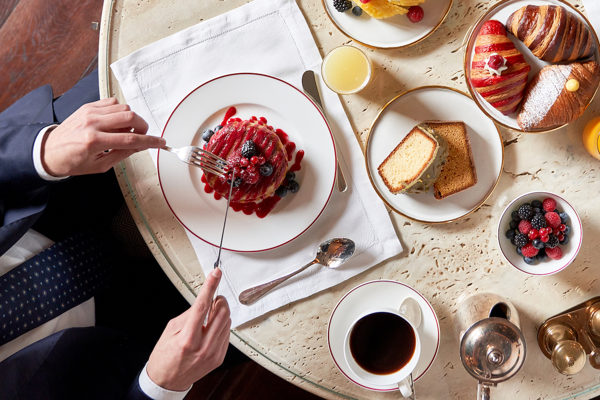 colazione portrait hotel milano, breakfast