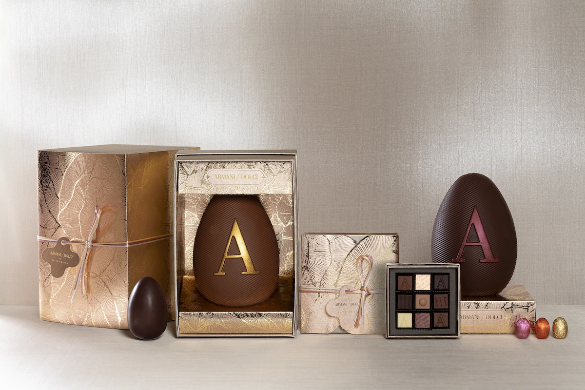 colombe pasqua milano 2025, Armani Dolci