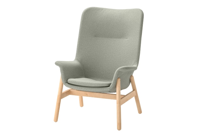 come arredare casa hygge, sedia Vedbo di Ikea