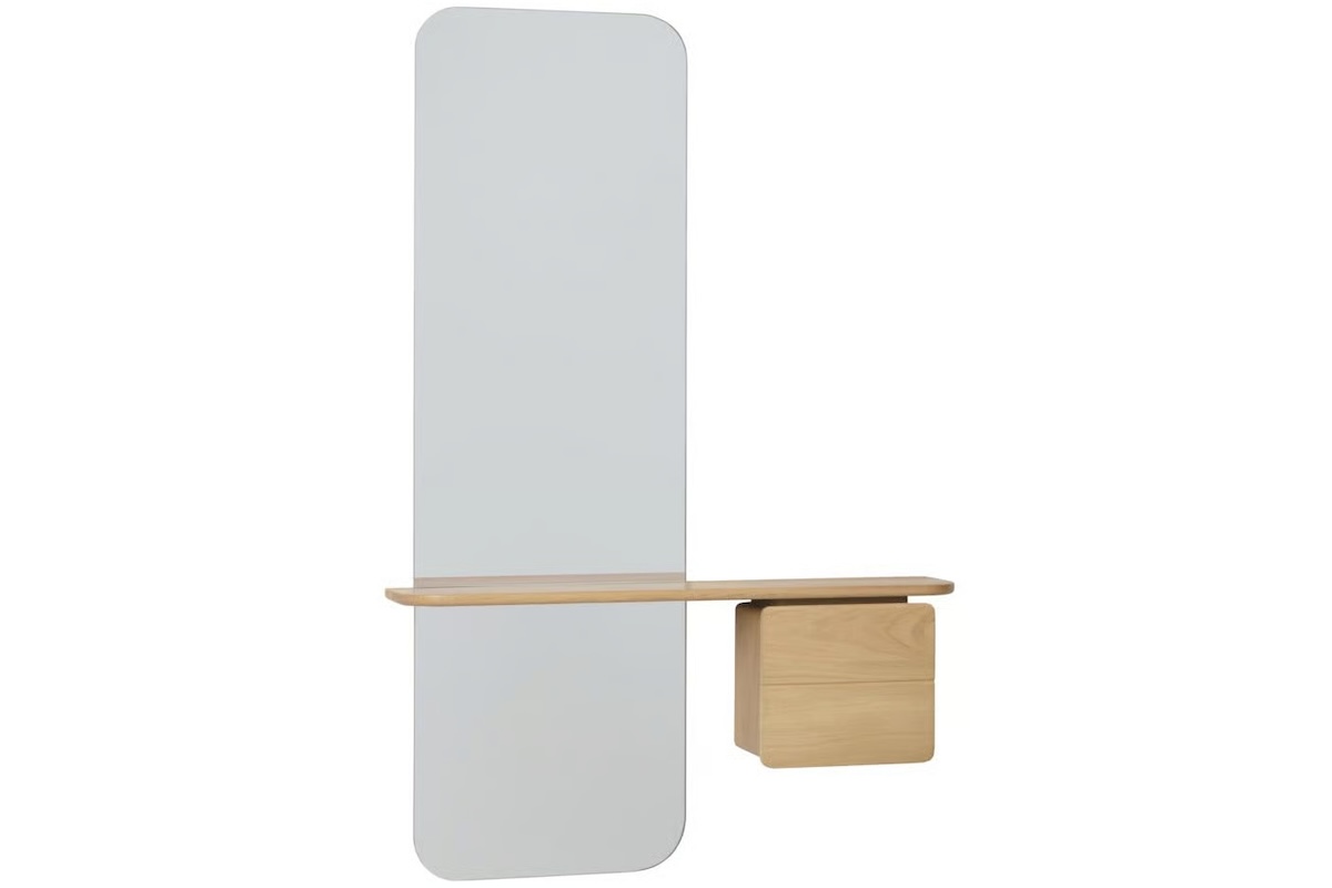 come arredare ingresso casa, specchio umage