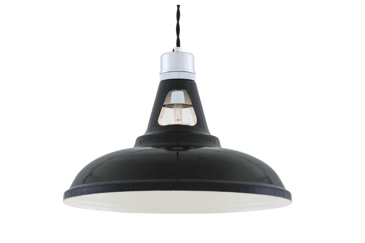 design brutalista, lampada Vienna Industrial Pendant