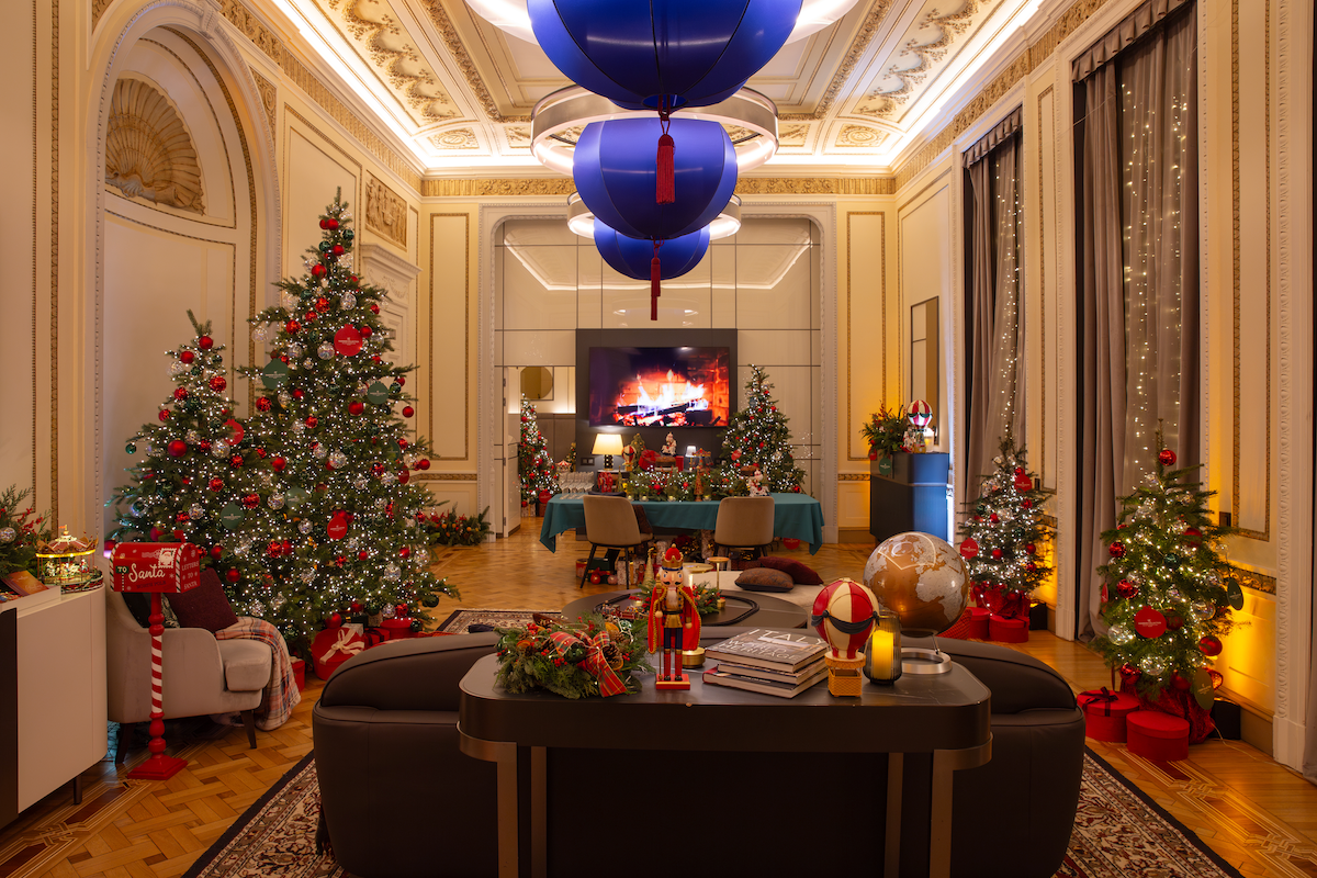 feste di natale hotel lusso milano, Palazzo Touring Club Milan