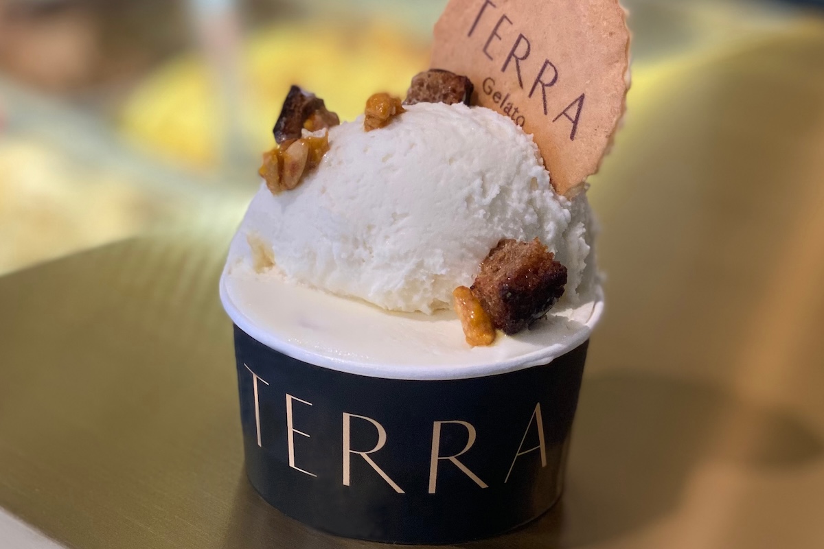 food milano olimpiadi, terra gelato