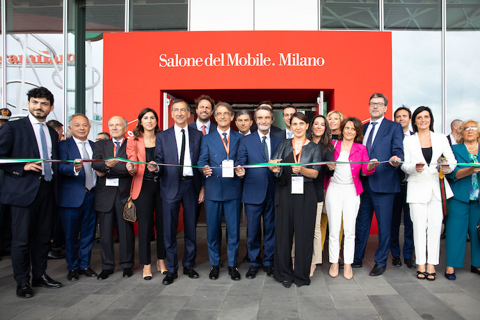Inaugurazione Salone del Mobile di Milano