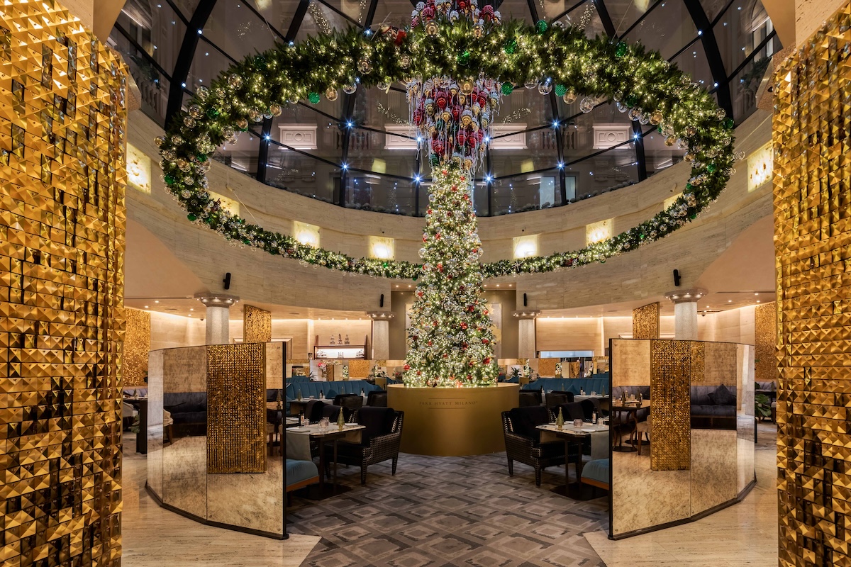merenda di natale milano, hotel park hyatt
