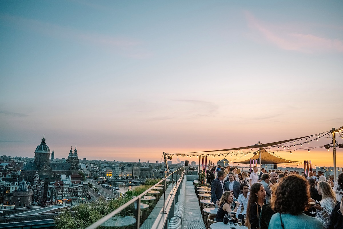 migliori rooftop bar europa, amsterdam