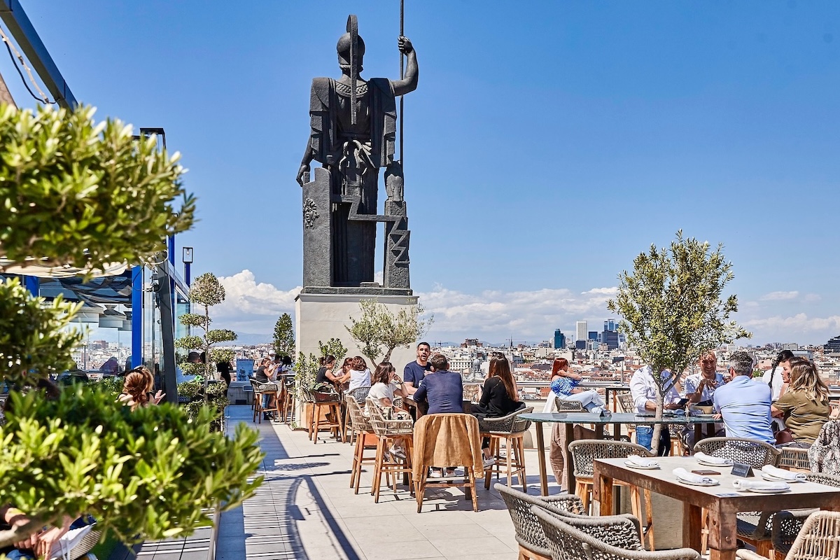 migliori rooftop bar europa, madrid