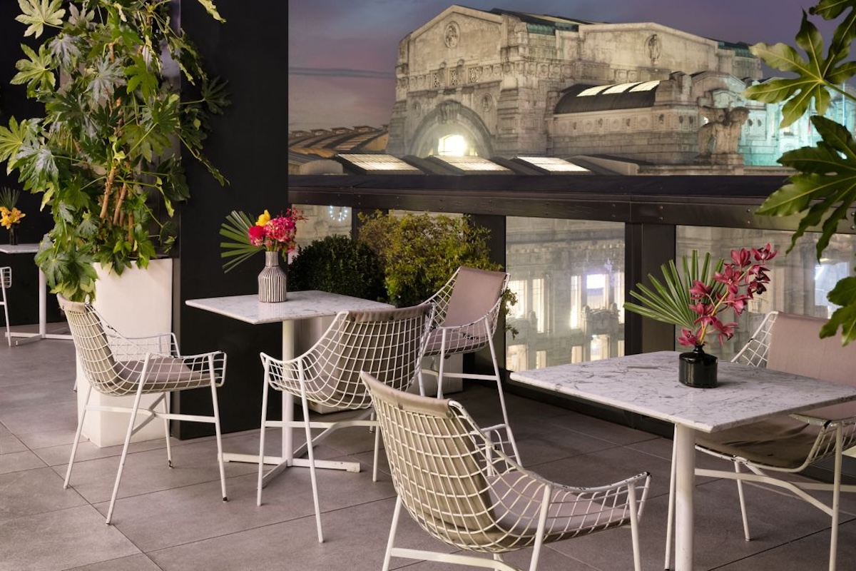 migliori rooftop milano, Terrazza Gallia