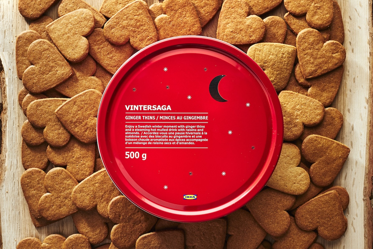regali di natale, biscotti allo zenzero Ikea