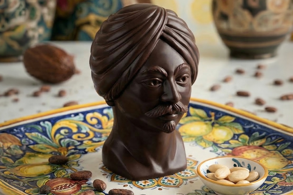 uova di pasqua milano, AMMU_Testa di Moro Fondente